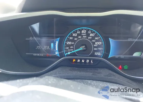 2013 Ford C-Max Hybrid Se z USA, uszkodzony, nr VIN 1FADP5AUXDL557729